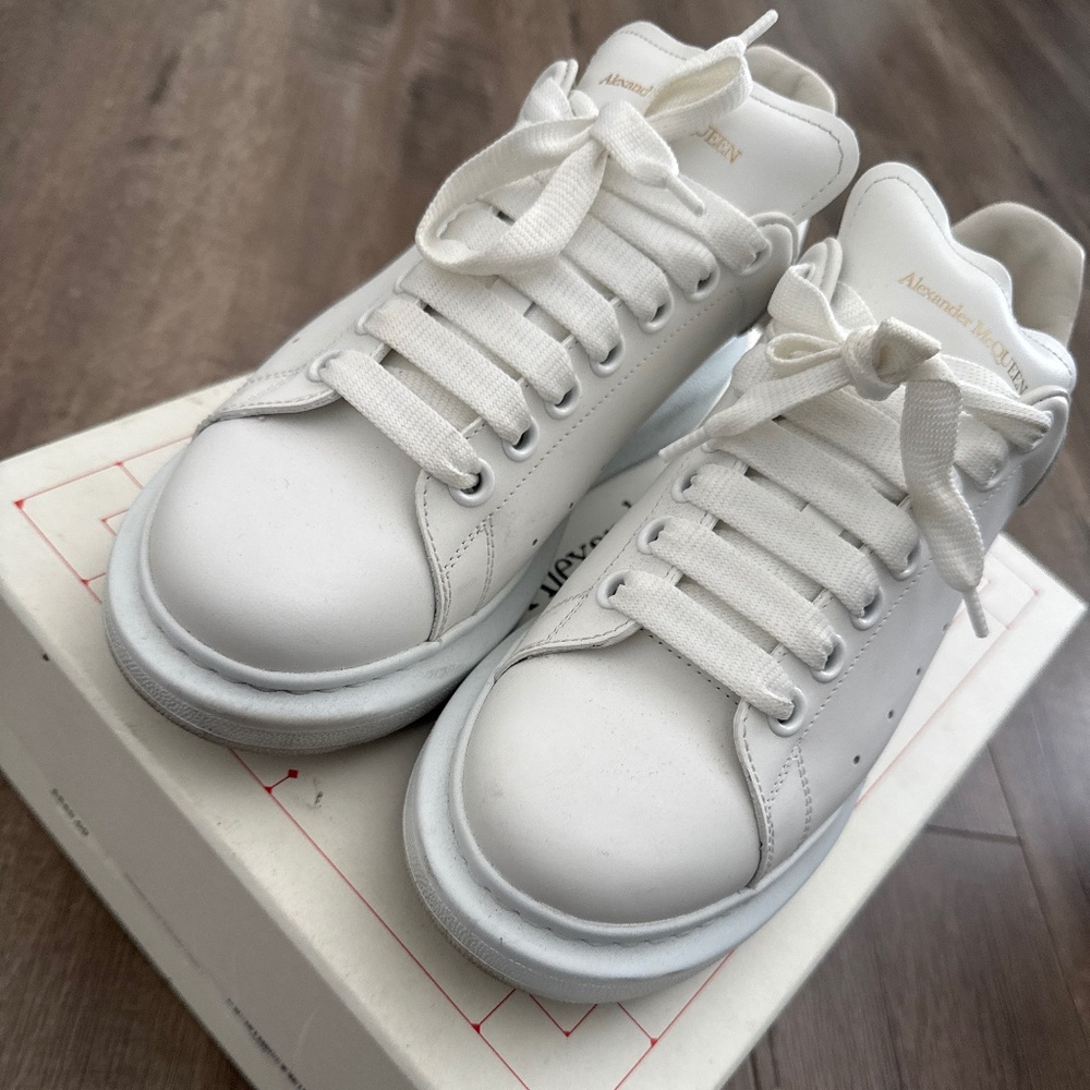 White on White Alexander McQueens